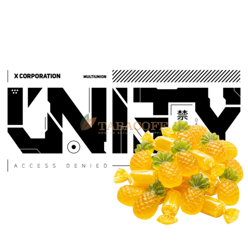 Тютюн для кальяну Unity Pineapple candy (Ананасові цукерки) 100 гр